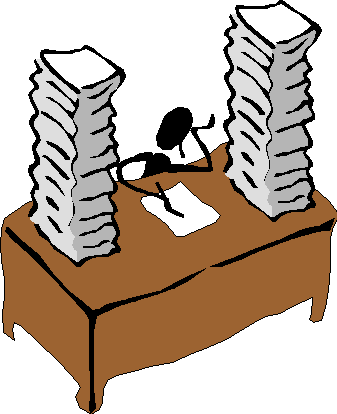 Work piling up? Tips on home office organization help. Home based business requires support.